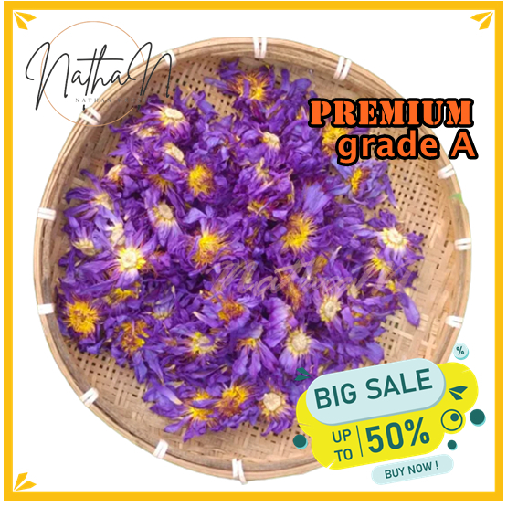 

LOTUS BIRU KERING / BUNGA LOTUS BIRU KERING / DRIED BLUE LOTUS/ DRIED FLOWER / BLUE LOTUS READY STOK !! BY NATHAN GROSIR BAHAN BERKUALITAS TINGGI !!