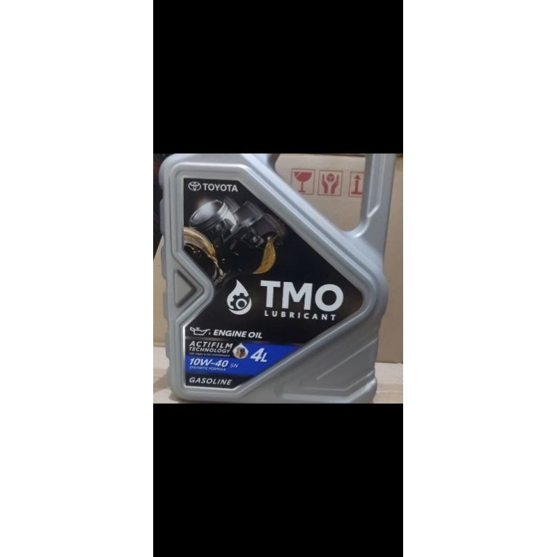 oli mobil TMO toyota 4 liter bensin 10W-40 galon