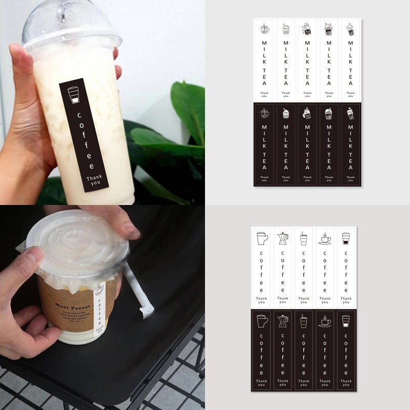 

COD 100PCS Stiker Terima Kasih Stiker Stiker Stiker Kotak Hadiah Lucu Stiker Label Piala-GS