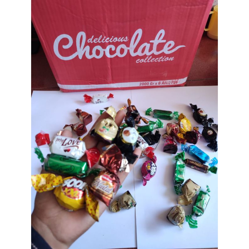 

Coklat Turkie Mix 12kg paket Hemat,paket Usaha