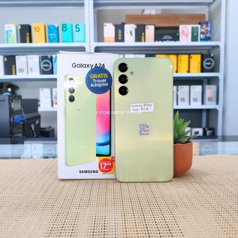 SAMSUNG GALAXY A24 8/128 SECOND FULLSET ORI