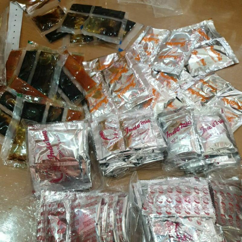 

Bumbu saset asli indomie goreng dan kuah