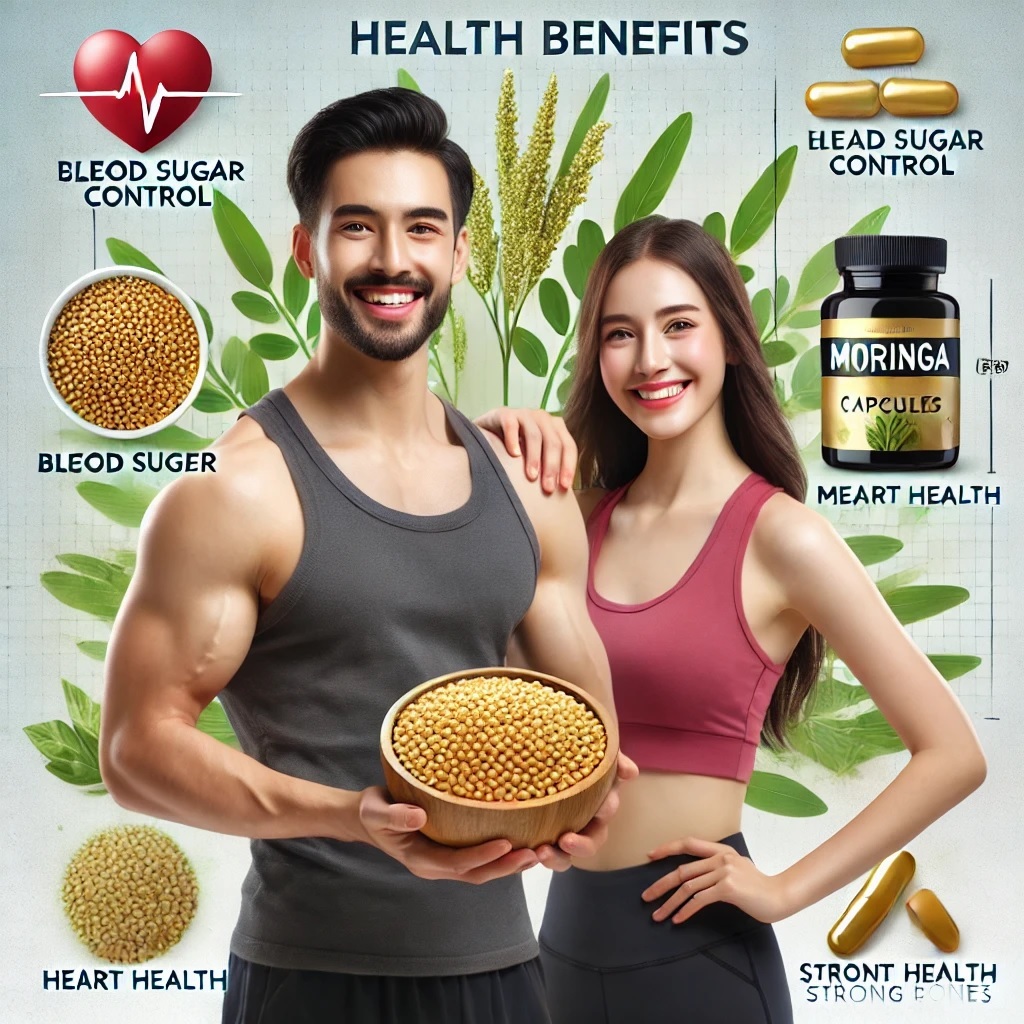 

PAKET MILLET / BIJI JAWAK / SEKOI + KAPSUL DAUN KELOR - TURUNKAN GULA DARAH, JANTUNG & TULANG SEHAT