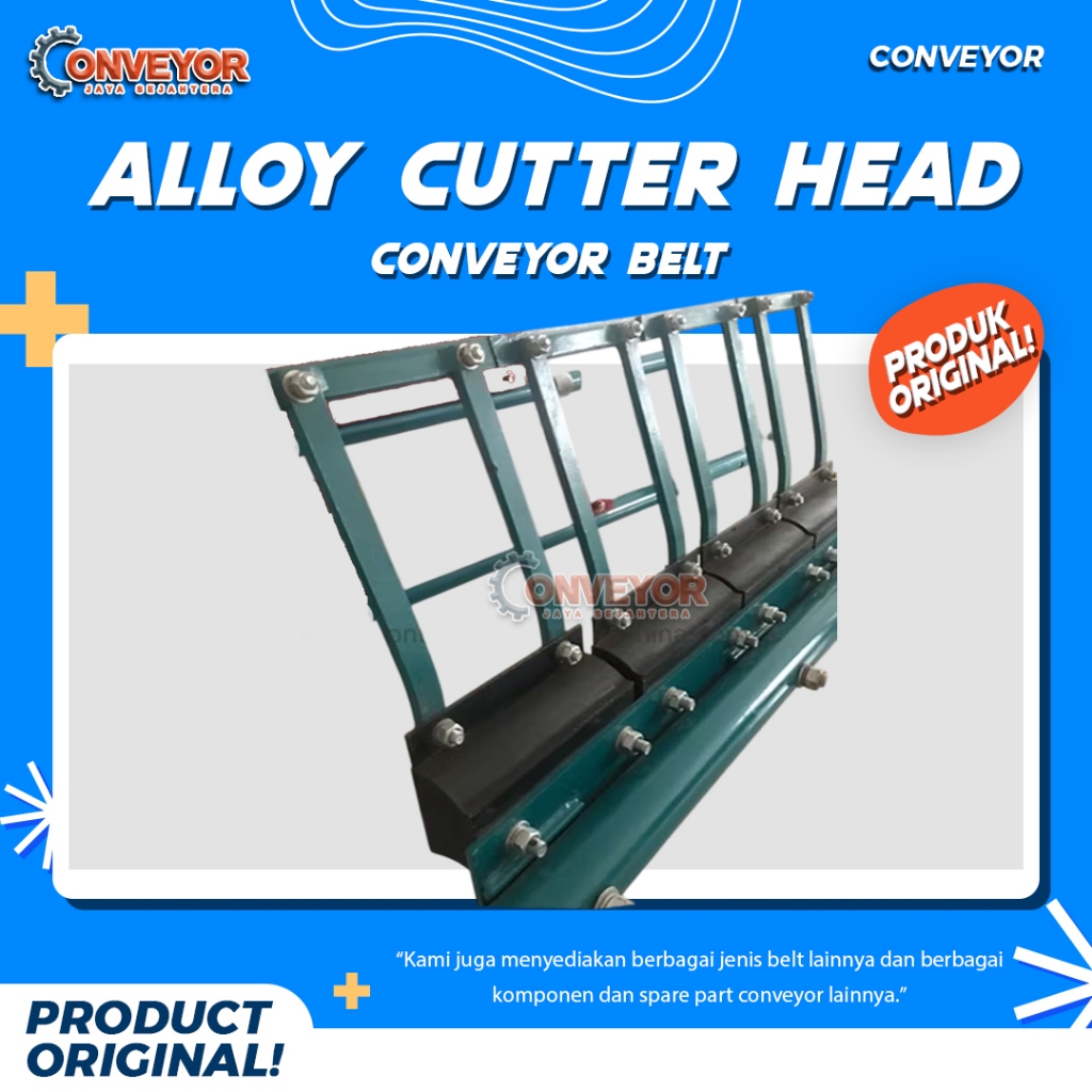 

Alloy Cutter Head+Frame / Alloy Cleaner Belt / Pembersih Belt