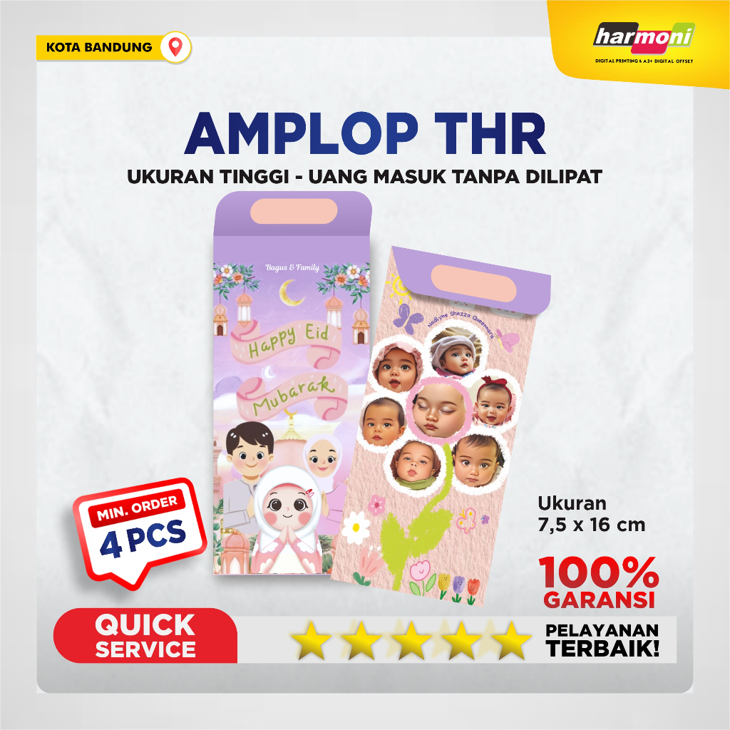 

Amplop THR Lebaran Ukuran Tinggi 7,5 x 16 cm ( Uang Masuk Tanpa Dilipat )