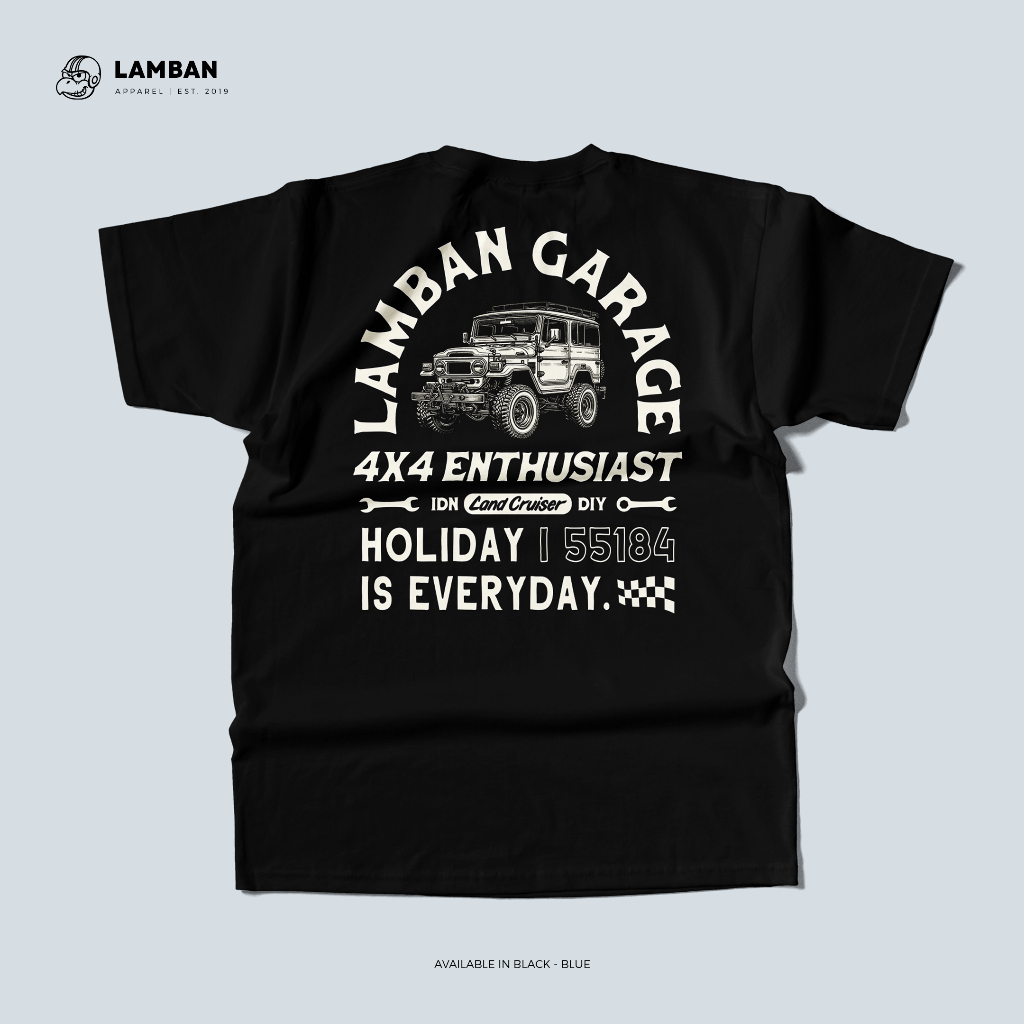 LAMBAN T-Shirt FJ Style Regular Fit Offroad