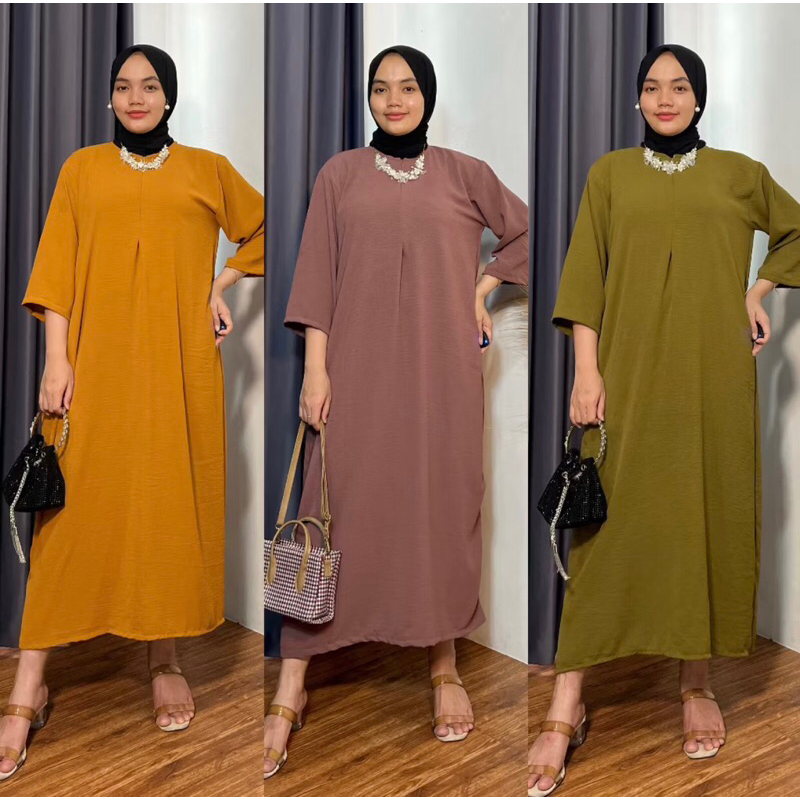 gamis daily crinkle airflow