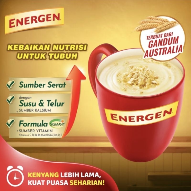 

Sereal Energen Vanila Bag / Energen Rasa Vanila - 34 Gram Termurah