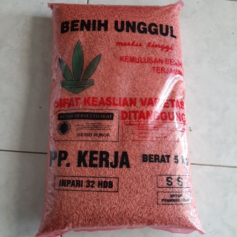 

Benih Padi Inpari 32 PP KERJA 5 Kg