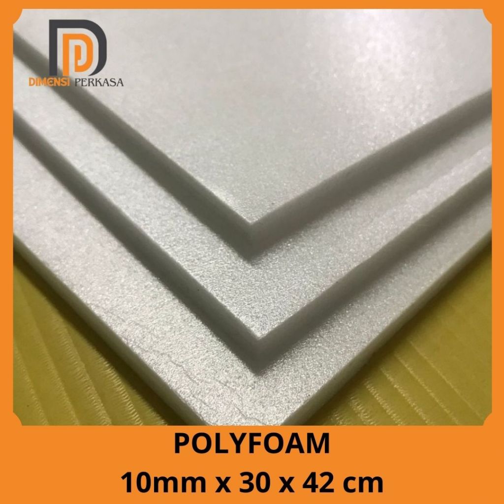 

Polyfoam 10mm 30 x 42 cm