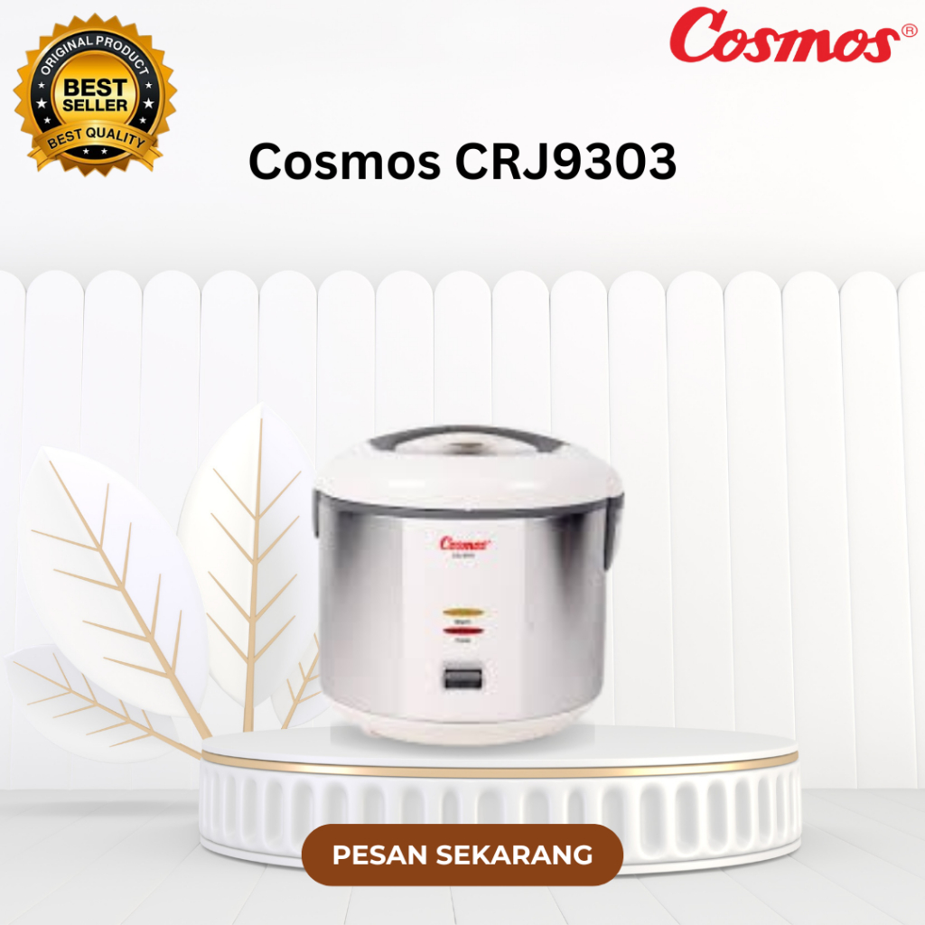 RICE COOKER COSMOS NON STICK CRJ9303 2 L TERMURAH ORIGINAL/CRJ-9303/CRJ 9303/CRJ-9303/CRJ 9303