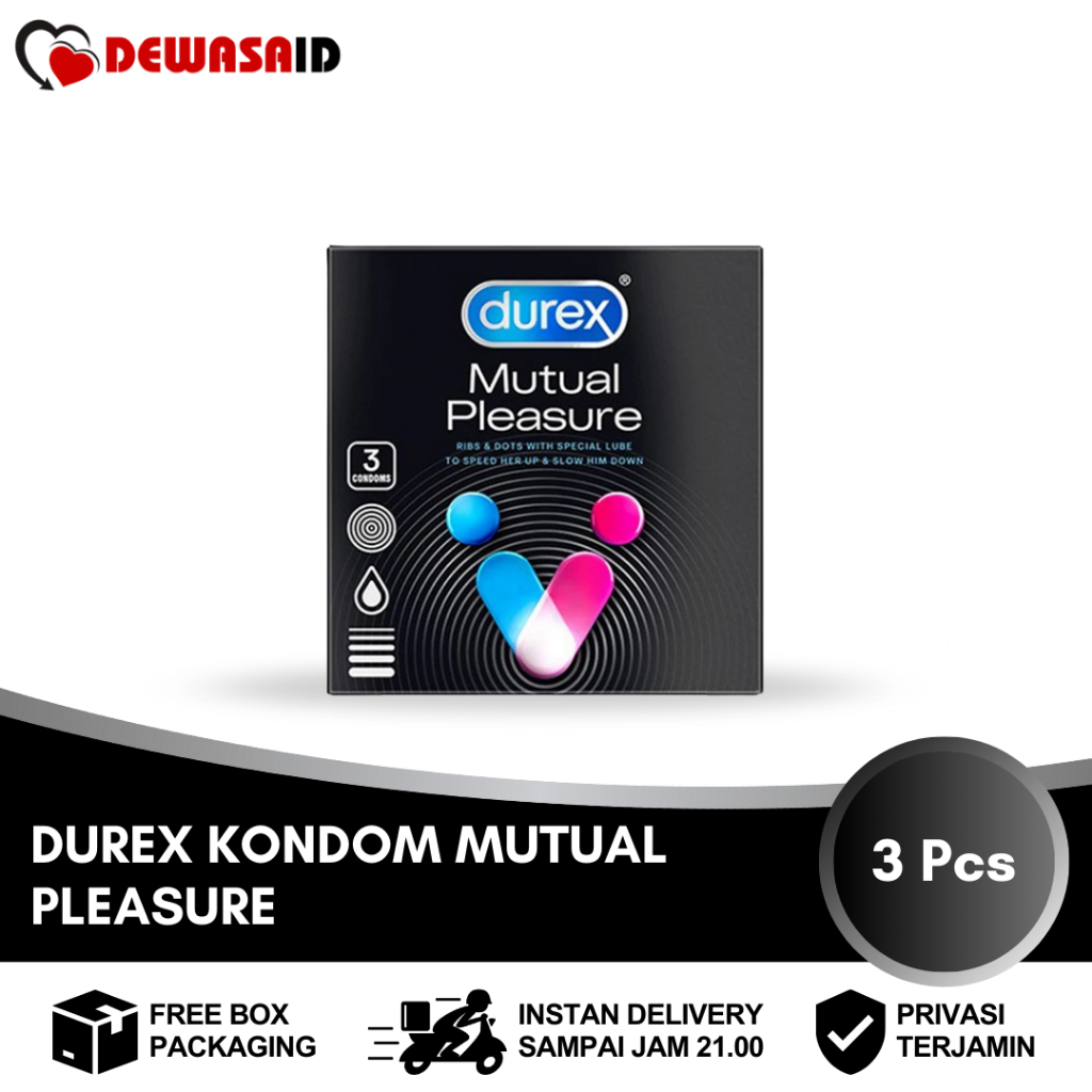 Durex Kondom Mutual Pleasure - 3 Pcs