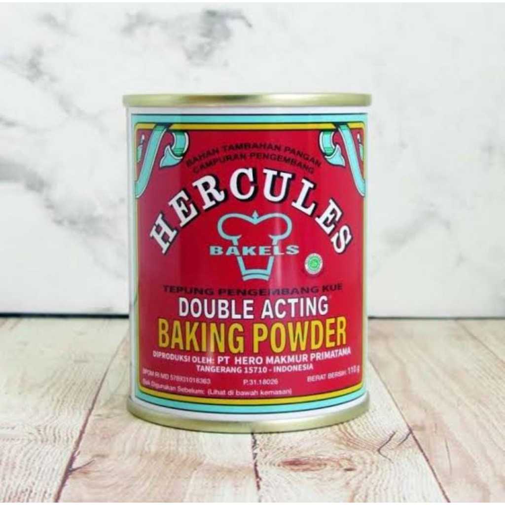 

Hercules Bakels Double Acting Baking Powder 110gr