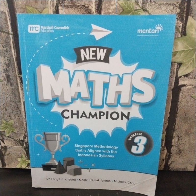 New Maths Champion workbook3