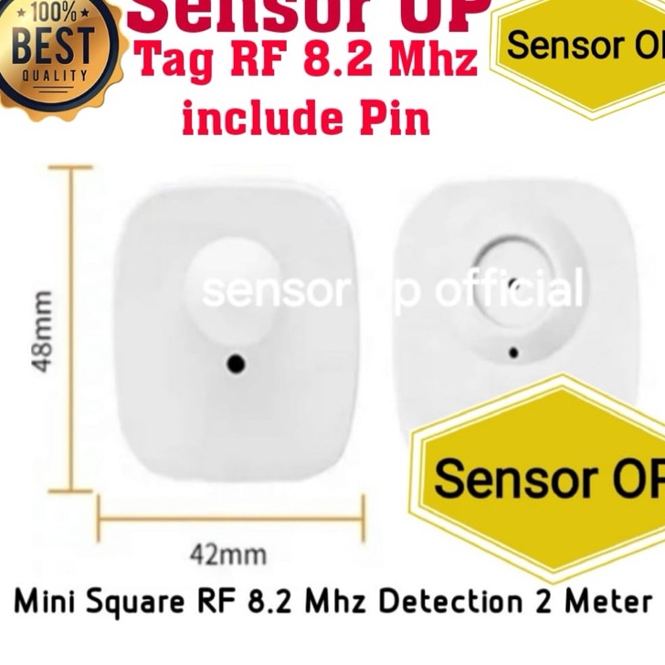 Flash Sensor OP Tag RF 1pcs bonus  Alarm baju anti maling