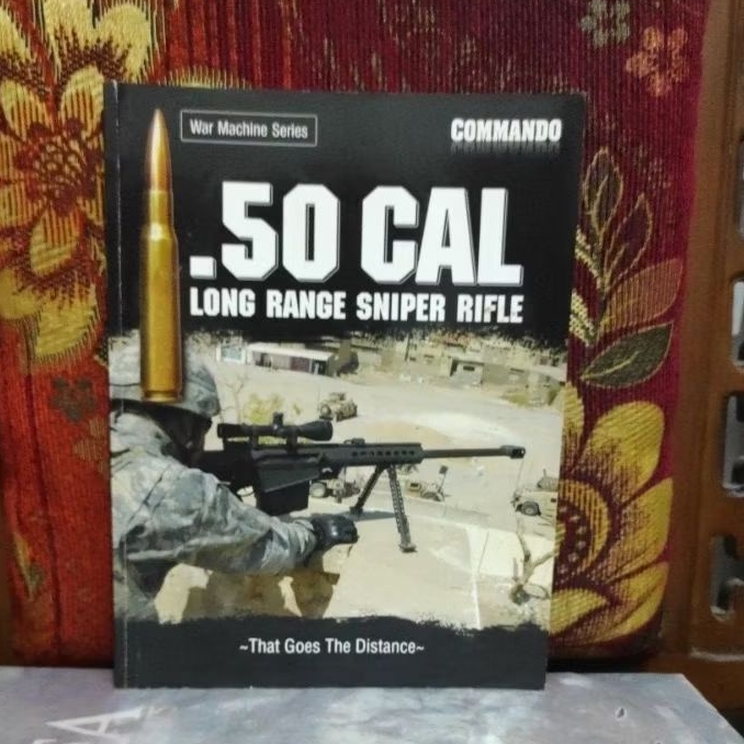 Majalah Original War Machine Series COMMANDO -50 CAL LONG RANGE SNIPEE RIFLE -That Goes The Distance