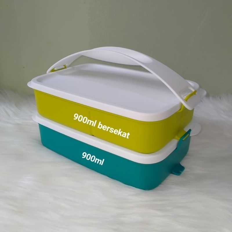 rantang tupperware dua susun