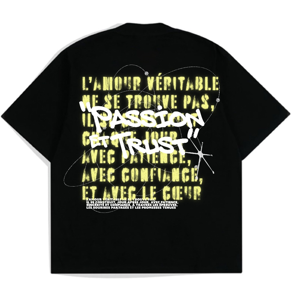 Poeticluzien T-shirt Avec Black Unisex