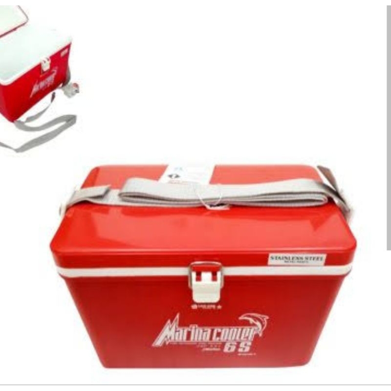 Marina cooler box 6's Lion star box es mancing camping