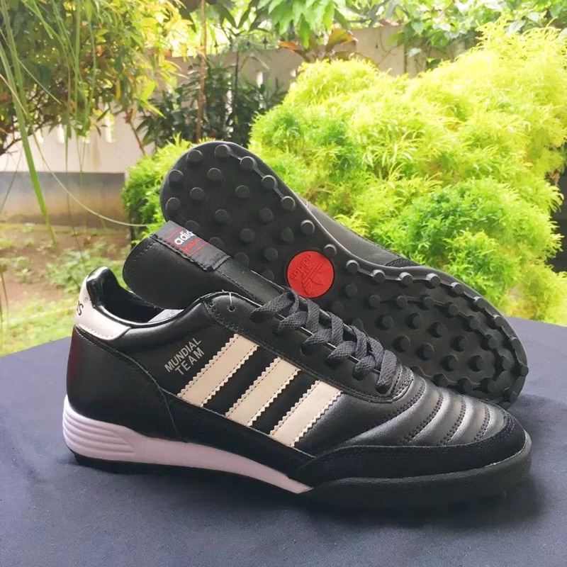 Sepatu Futsal Adidas Copa Mundial Team Astro Black White TURF