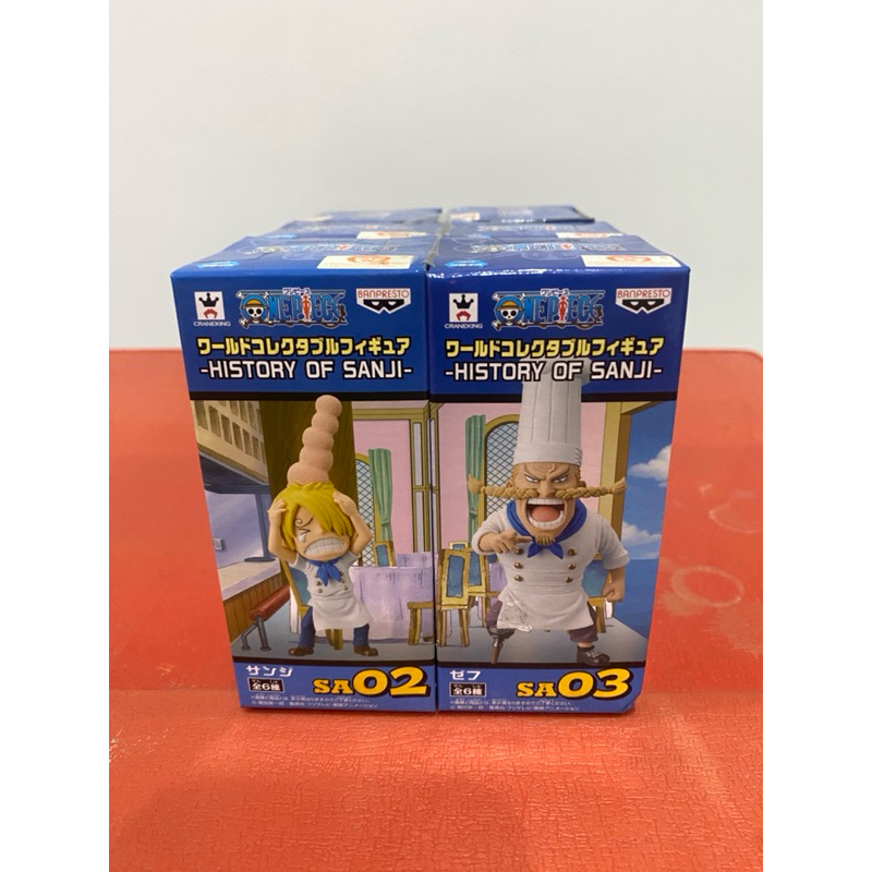 One Piece WCF History of Sanji