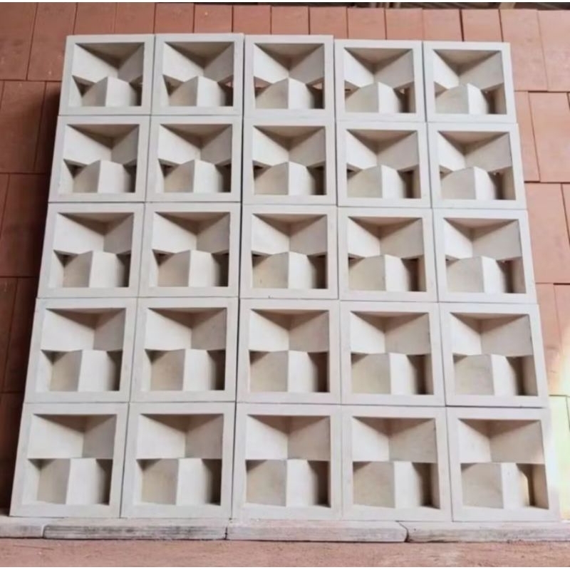 ROSTER MINIMALIS LOSTER BETON pagar rumah