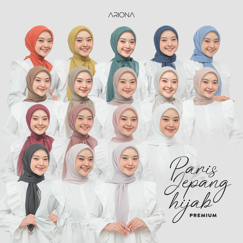 Ariona - Hijab Paris Jepang premium