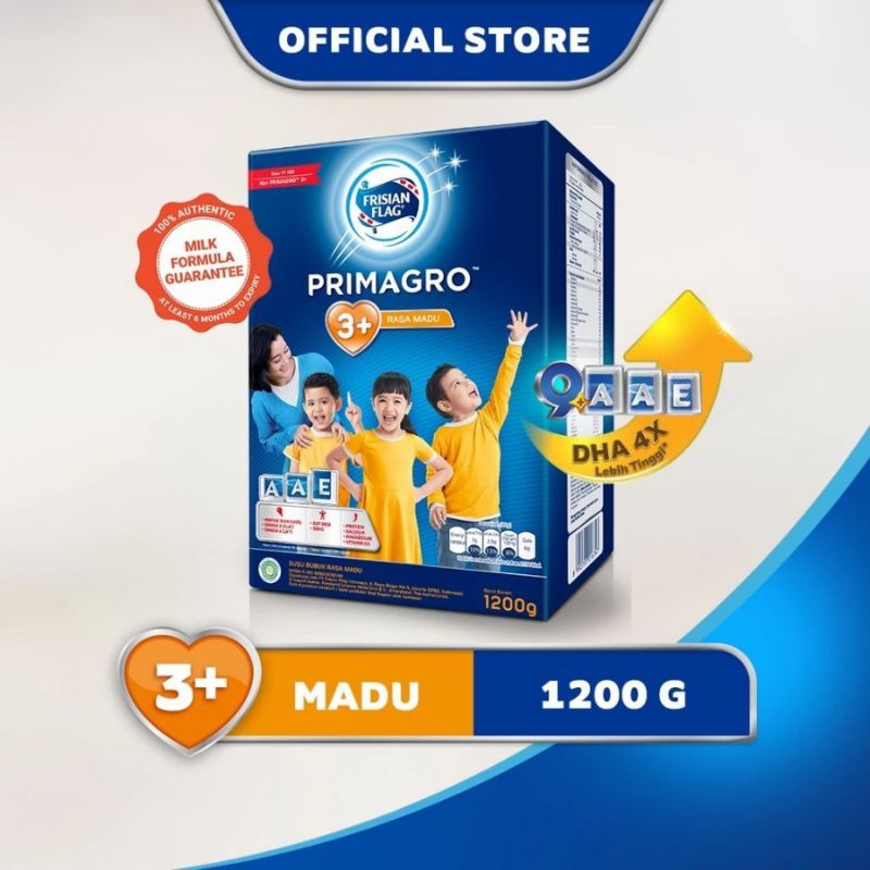 Primagro 3+ 1200gr/Madu/Vanila