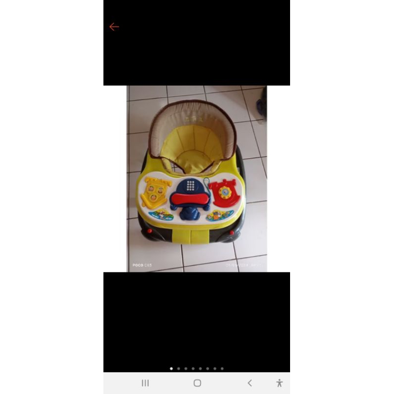 Preloved BabyDoes walker 3in1