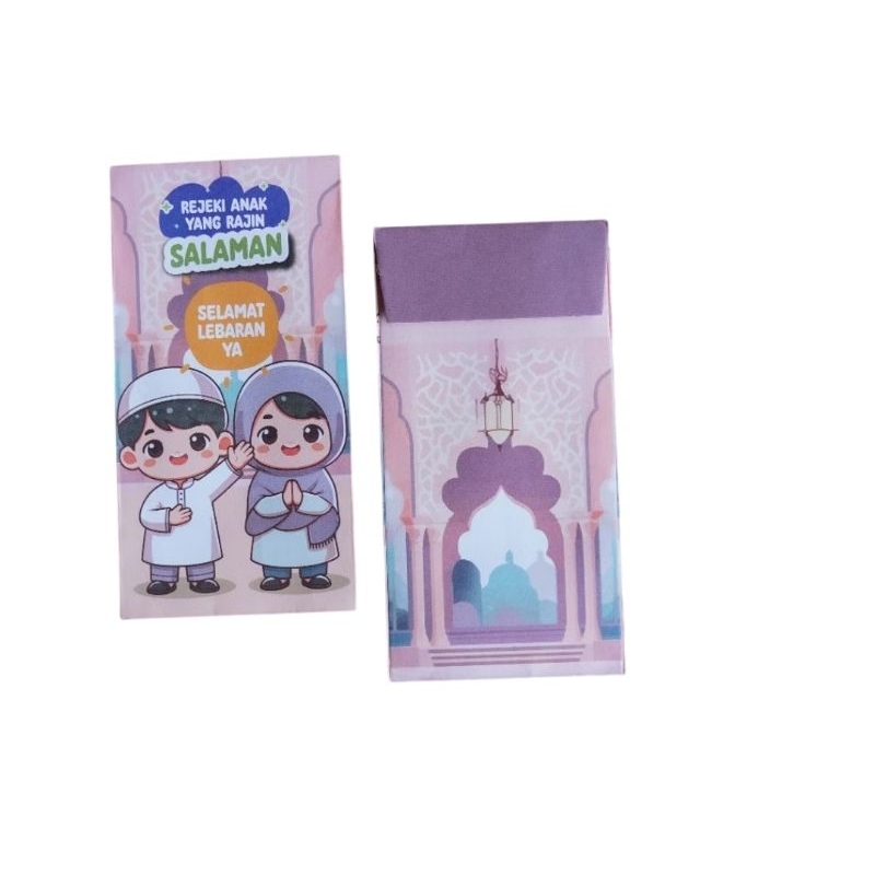 

Amplop Lebaran Series kartun muslim lucu, murah 1 pack isi 10 pcs