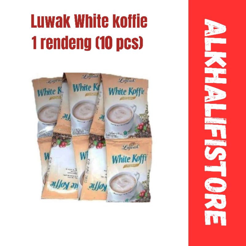 

luwak White koffie 1 renceng (10 pcs)