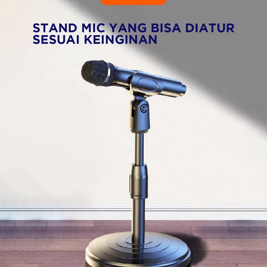 Promo KINGLUCKY K2 Microphone Holder Flexibel 36Desk  Penyanggang Mic  Tiang Mic Untuk Karaoke