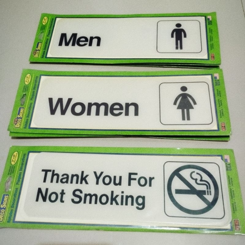 

Hy-ko Deco Signs - Stiker Tanda Dekoratif Made In USA 23 X 7.5 CM