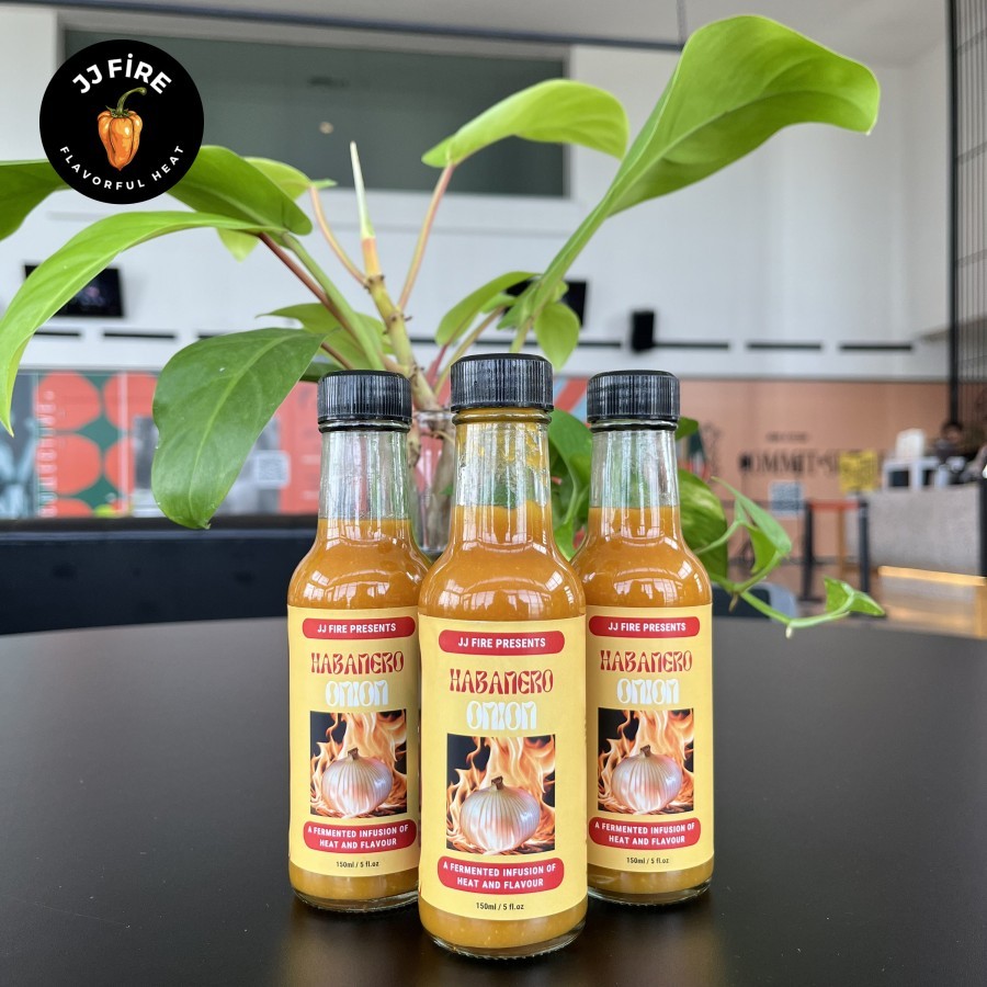

JJ Fire - Habanero Onion 150ml [Fermented Hot Sauce / Saos Sambal Fermentasi]