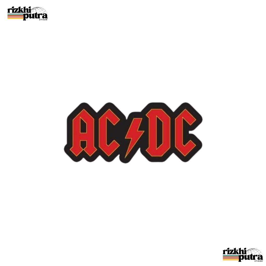 

sticker vinyl Glossy Waterproof Stiker Case Hp Laptop ACDC