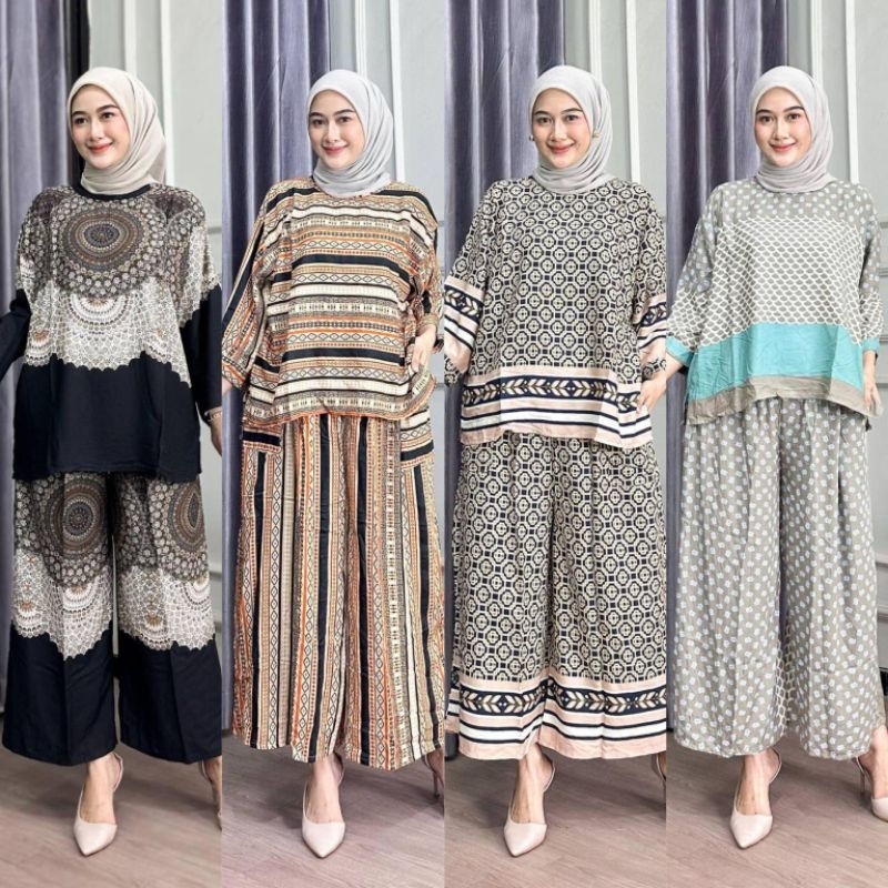 THALIA ONESET JUMBO - SETELAN SALUR RAYON JUMBO