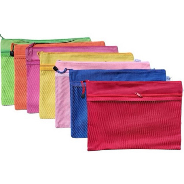 

V-TEC Zipper Pocket Map Kain 6013 A4 Ziper Bag