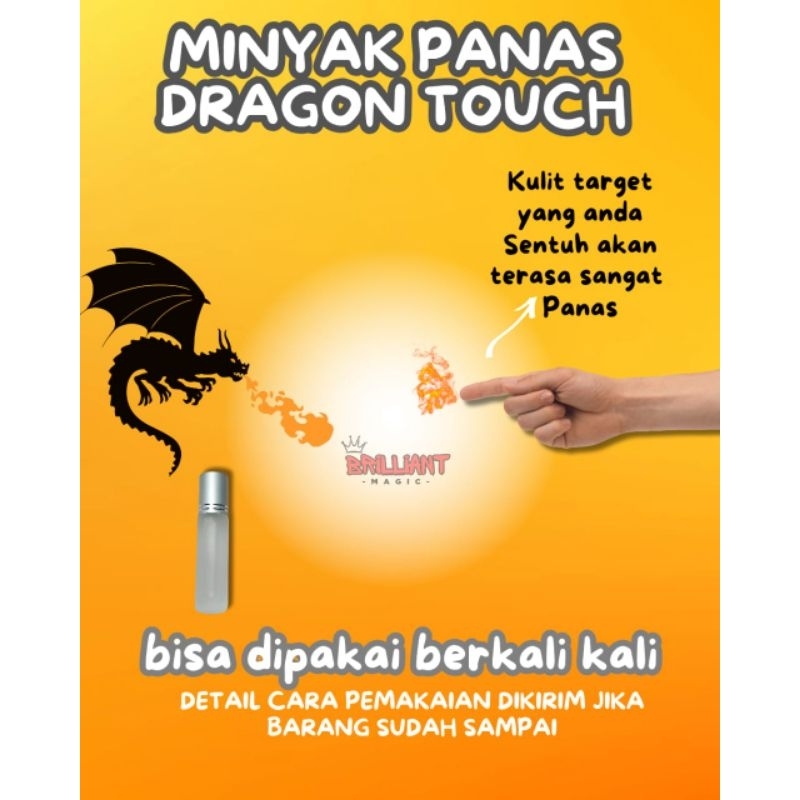 ALAT SULAP MINYAK PANAS DRAGON TOUCH - SULAP JARI PETIR - ALAT SULAP SENTUHAN PANAS