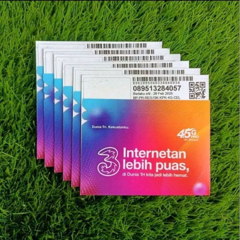 KARTU PERDANA TRI 5 GB/30 HARI