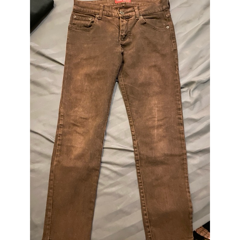 Jeans lopez preloved// jeans preloved//jeans cokelat preloved