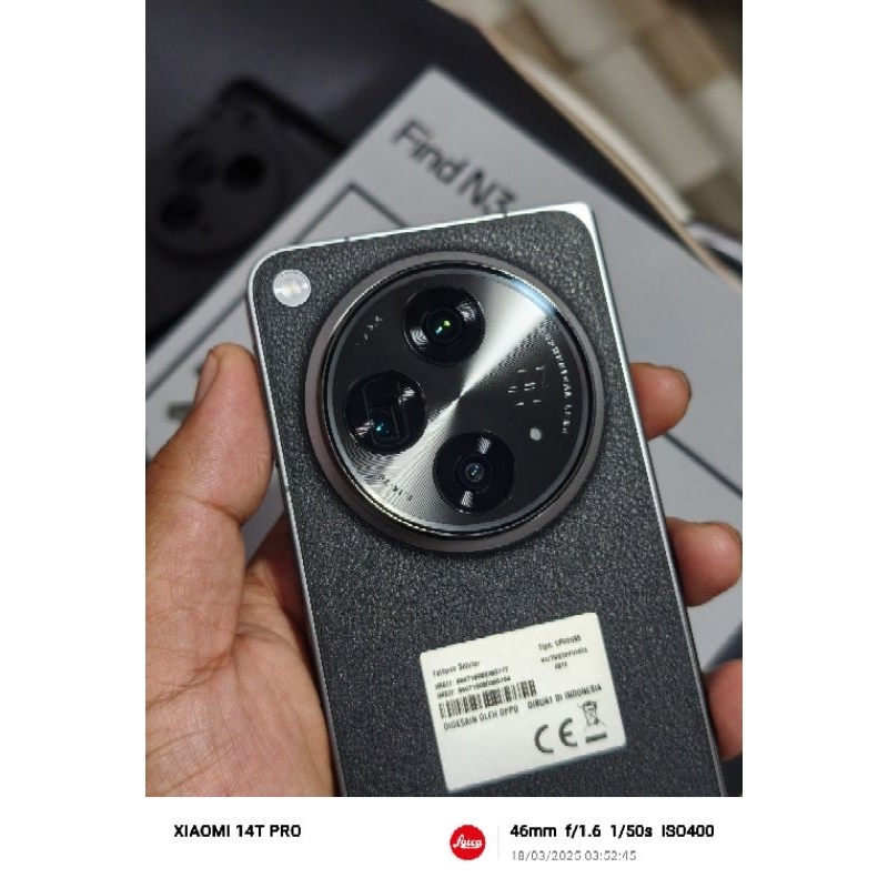 OPPO FIND N3 FOLD 16/512 SECOND MULUS BERGARANSI