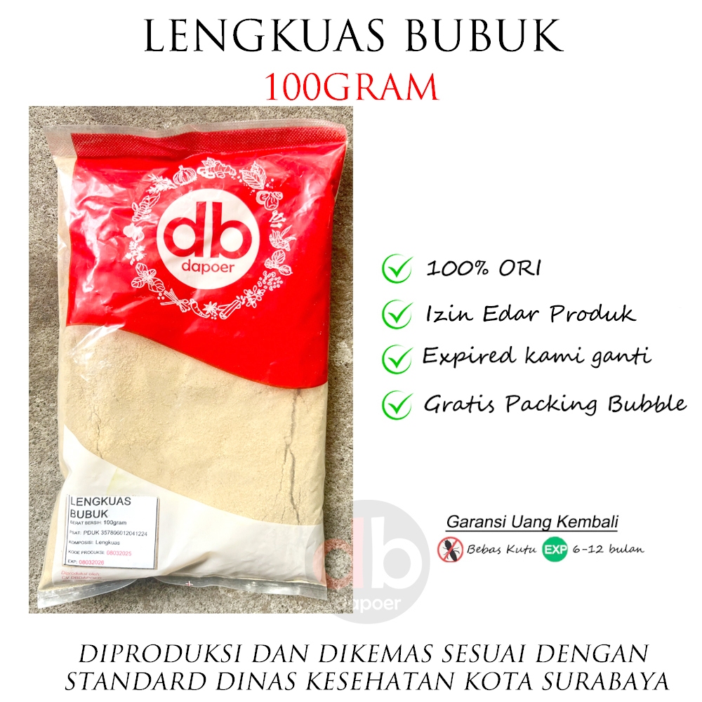 

Bubuk Laos 100gram Lengkuas Bubuk