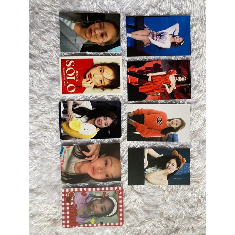 BLACKPINK JENNIE photocard