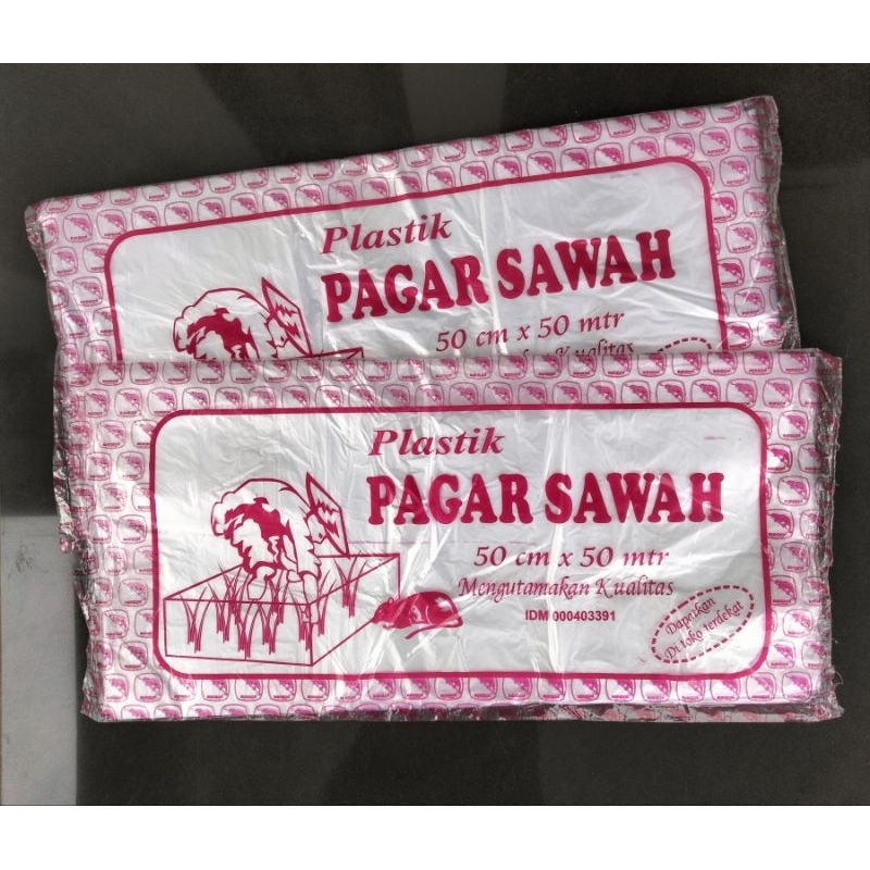 Plastik Pagar Sawah Tipis | Plastik Balon Udara