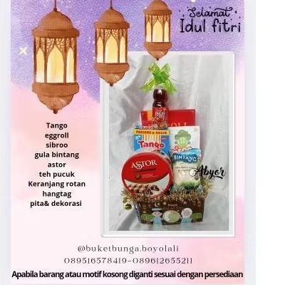 

parcel parsel hampers idul Fitri termurah