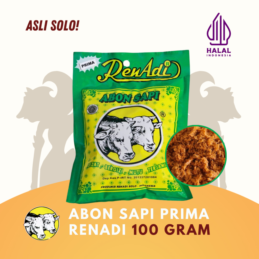 

Abon Sapi Renadi Prima 100g