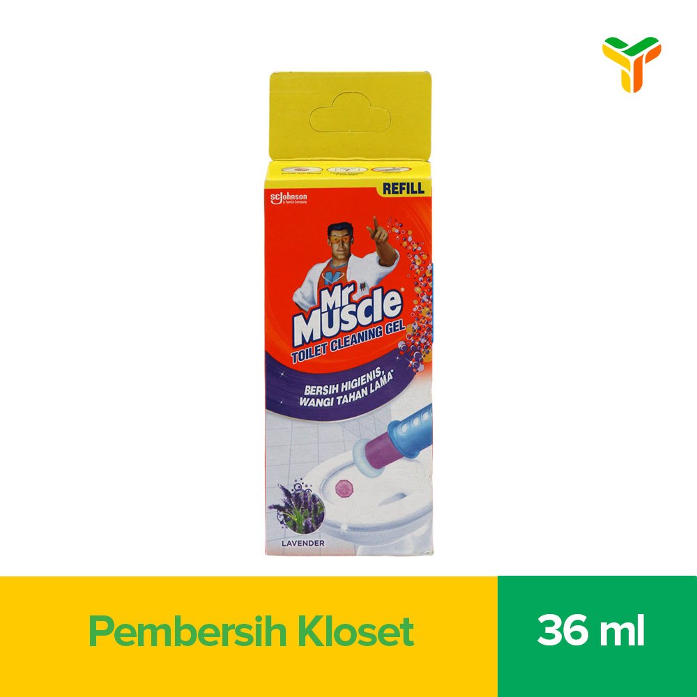 Mr Muscle Toilet Cleaning Gel Refill Lavender