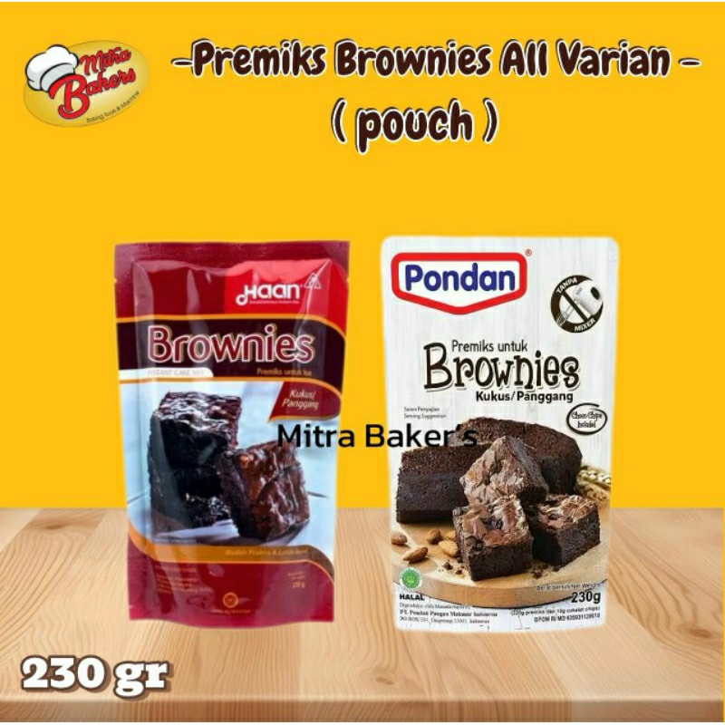 

PONDAN & HAAN BROWNIES KUKUS PANGGANG 230 G