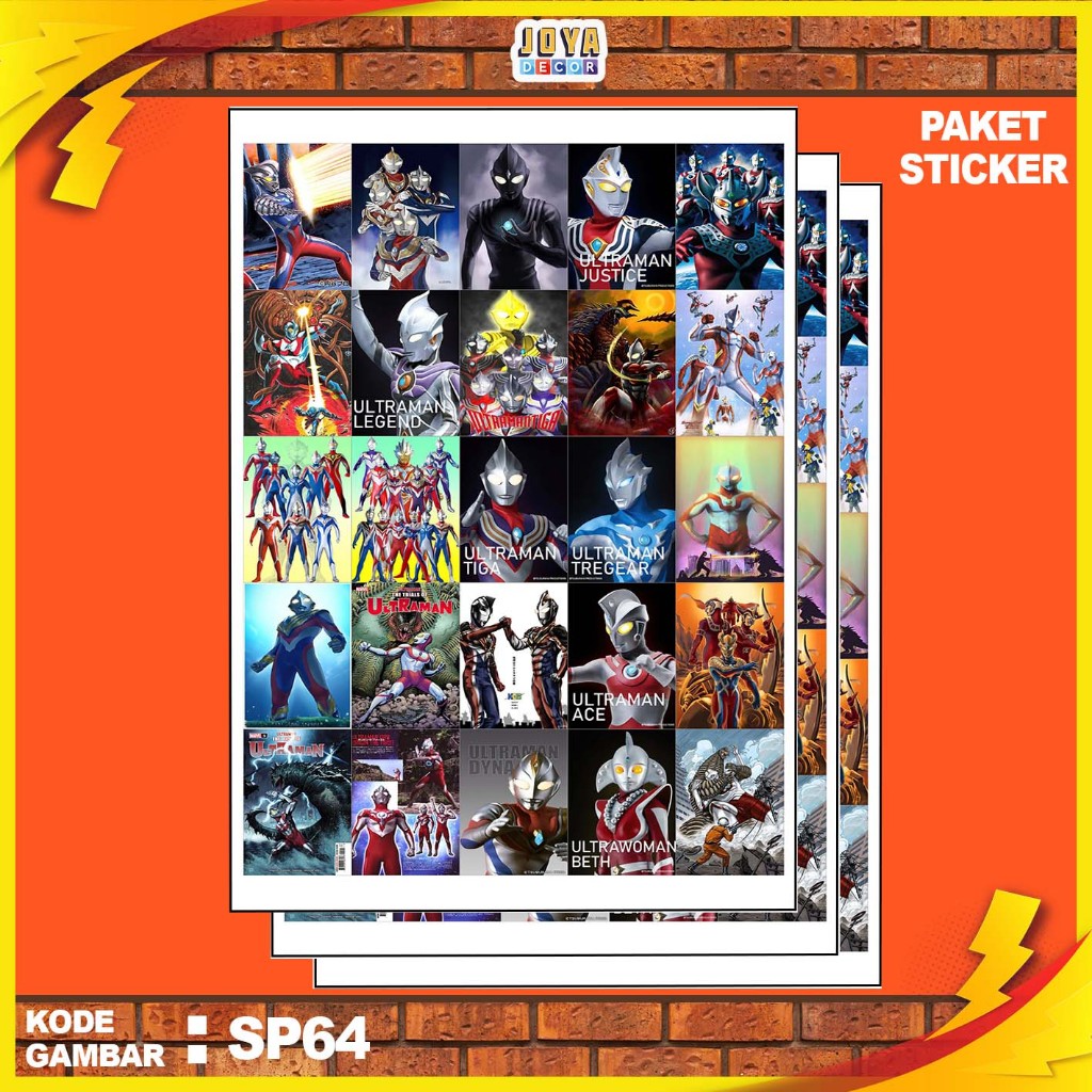 

GAMBAR STICKER ULTRAMEN1 / STIKER ULTRAMEN1 / PAKET STIKER ULTRAMEN1 PER 25 PCS / KODESP64