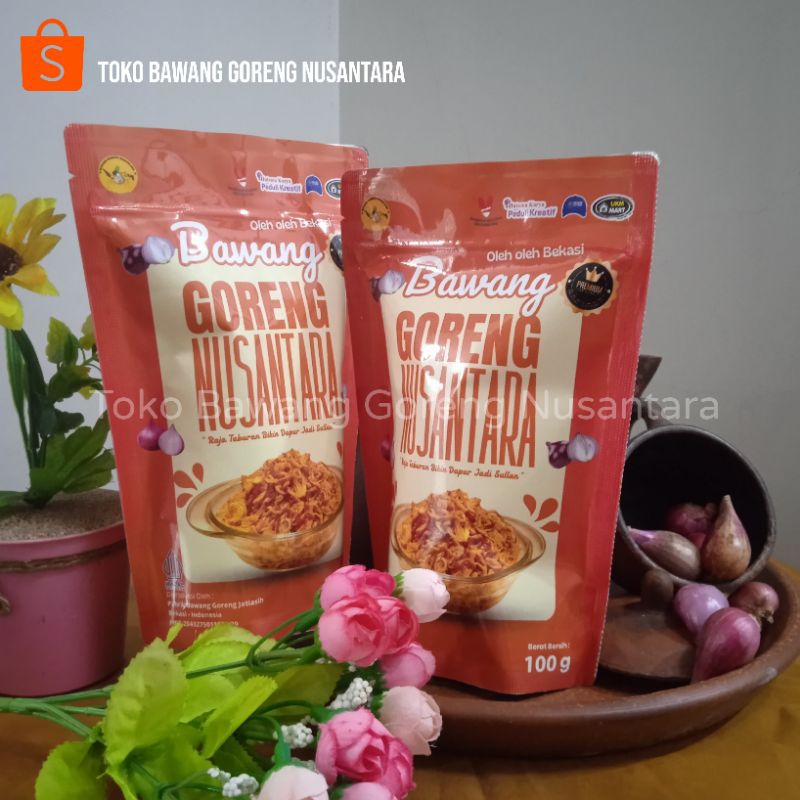 

Bawang Goreng Nusantara @100Gram Paket Hemat 2 Pack